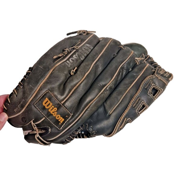 Wilson Baseball Glove 3284 Softball Right Handed Thrower Baseball Mitt Used - Picture 7 of 10